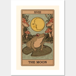 The Moon - Frogs Tarot Posters and Art